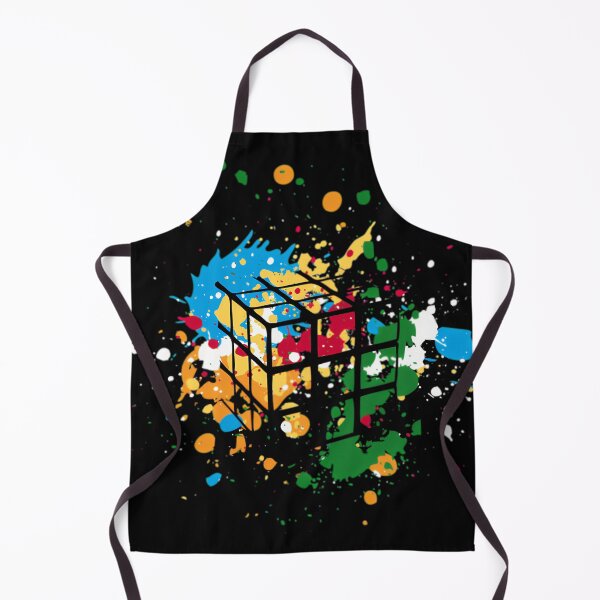 Item preview, Rubik Colourful Splatters designed and sold by YOUNSIMPSON.