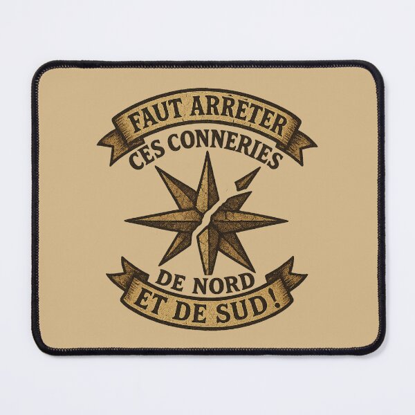 Item preview, Compass Rose Medieval – “We have to stop this north and south bullshit!” designed and sold by Bratak.