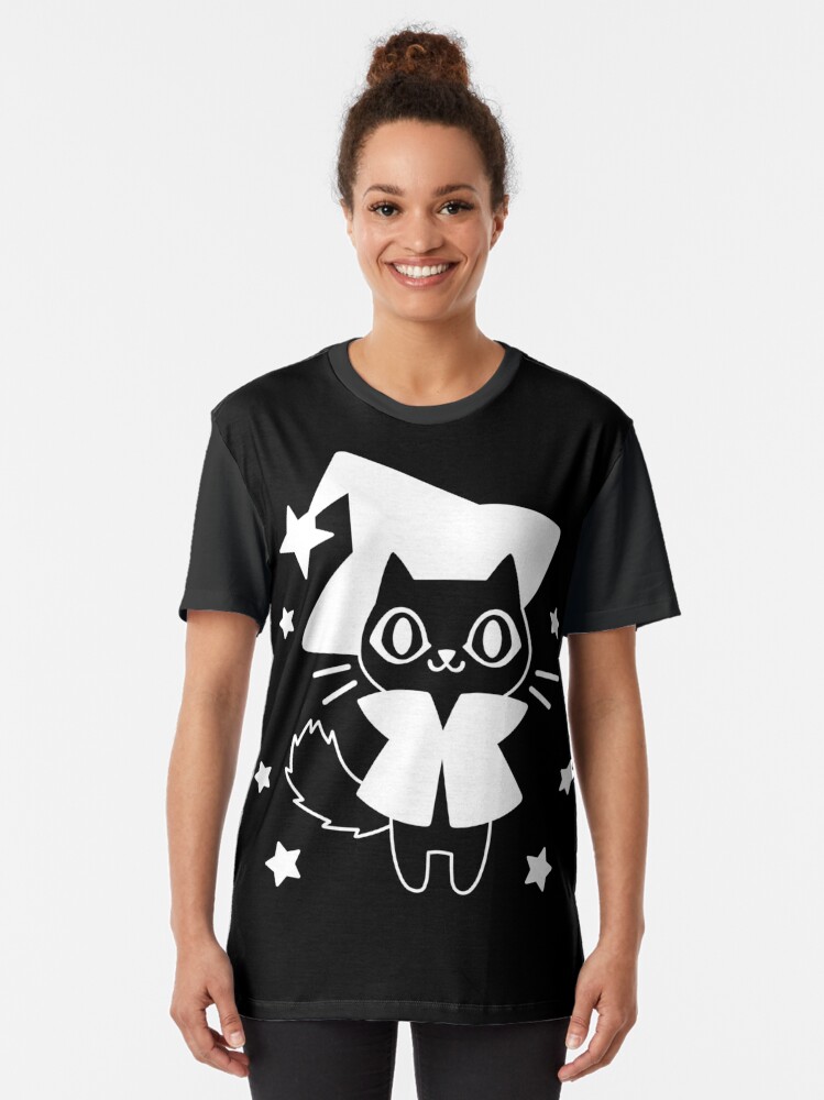 cat wizard t shirt