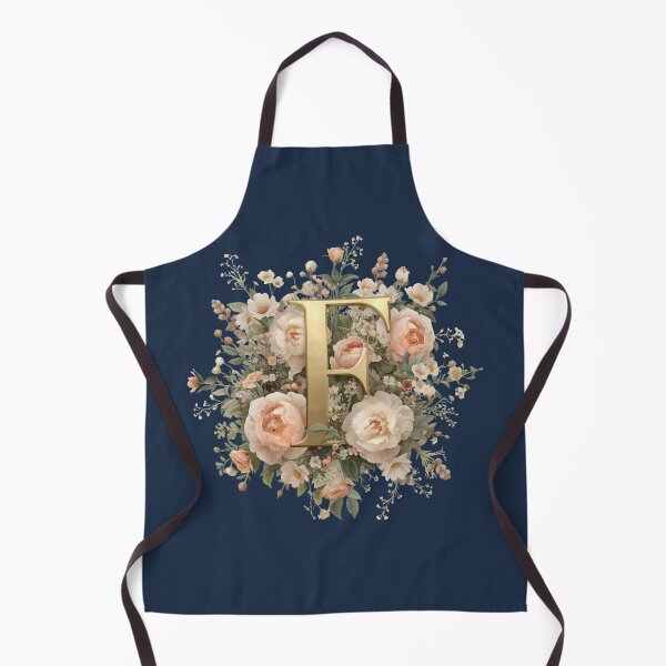 Item preview, Floral Monogram Letter F Wall Art – Elegant Gold Initial F with Roses & Peonies | Personalized Wedding Gift, Nursery Decor, Feminine Botanical Initial F Print designed and sold by AmenAlways.