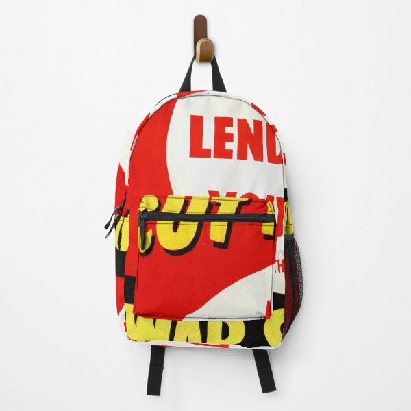Item preview, World War II Propaganda Poster | Save Money Invest in War Savings | Bold Typography & Striking Red Yellow Black Design designed and sold by artofuniverse.