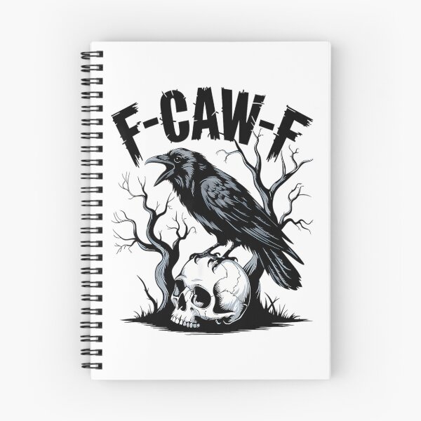 Item preview, Humor Funny Gothic Crow F-Caw-F designed and sold by RashadBensonSt.