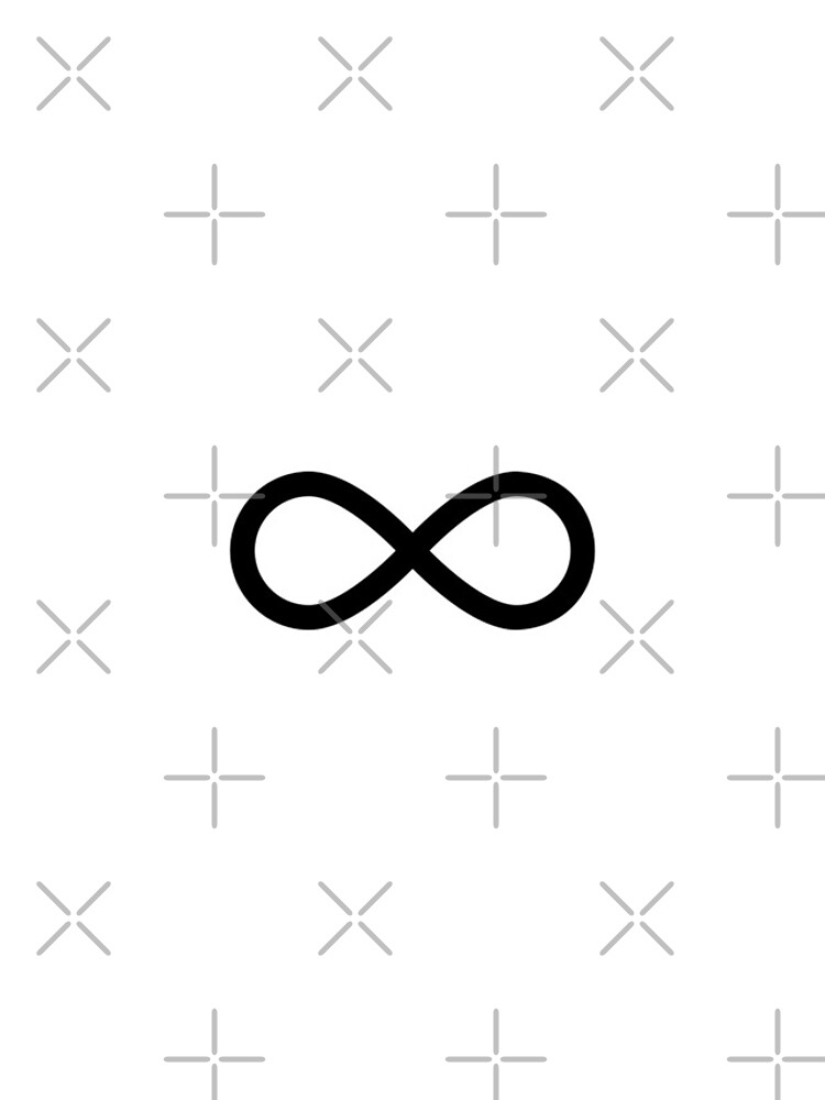 Thumbnail 4 of 4, iPhone Case, Endless Loop Figure Eight Math Symbol Infinity designed and sold by Jia0008.