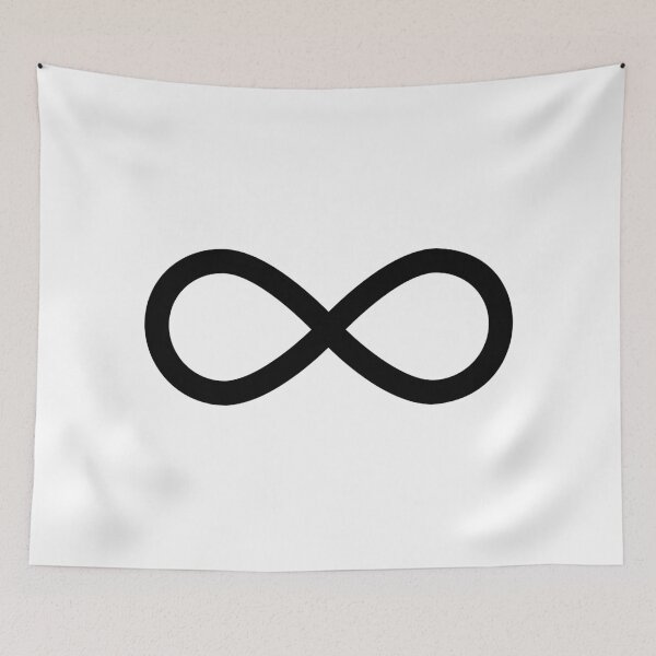 Item preview, Endless Loop Figure Eight Math Symbol Infinity designed and sold by FemmePod.