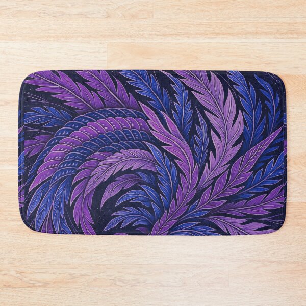 Item preview, Hokusai Phoenix Rising purple | Japanese Art Inspired designed and sold by MOMO-CREATESHOP.