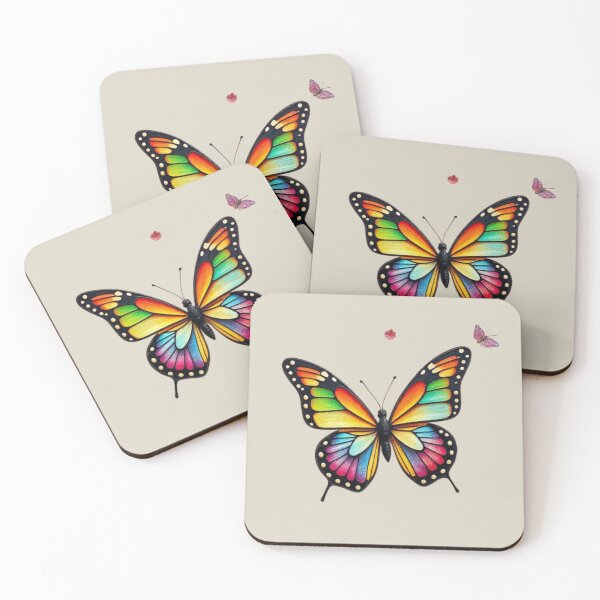 Item preview, Butterfly aesthetic boho rainbow style classic tshirt designed and sold by anandsiva2703.