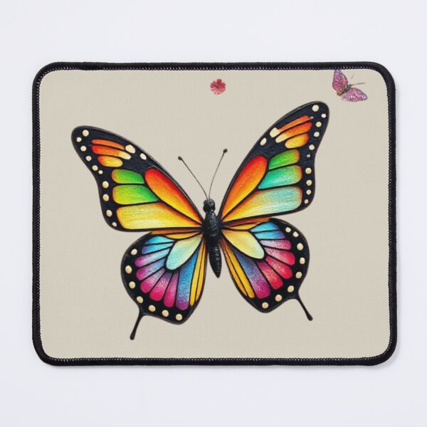 Item preview, Butterfly aesthetic boho rainbow style classic tshirt designed and sold by anandsiva2703.