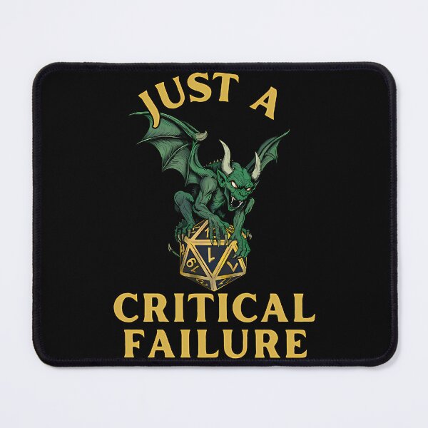 Item preview, Just A Critical Failure Illustration designed and sold by KaiaGoodwin.