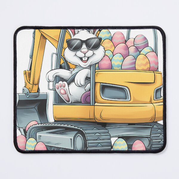 Item preview, Eggs-Cavator Easter Bunny Excavator designed and sold by DedricParker.