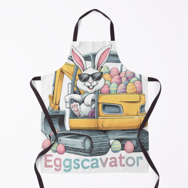 Item preview, Eggs-Cavator Easter Bunny Excavator designed and sold by DedricParker.