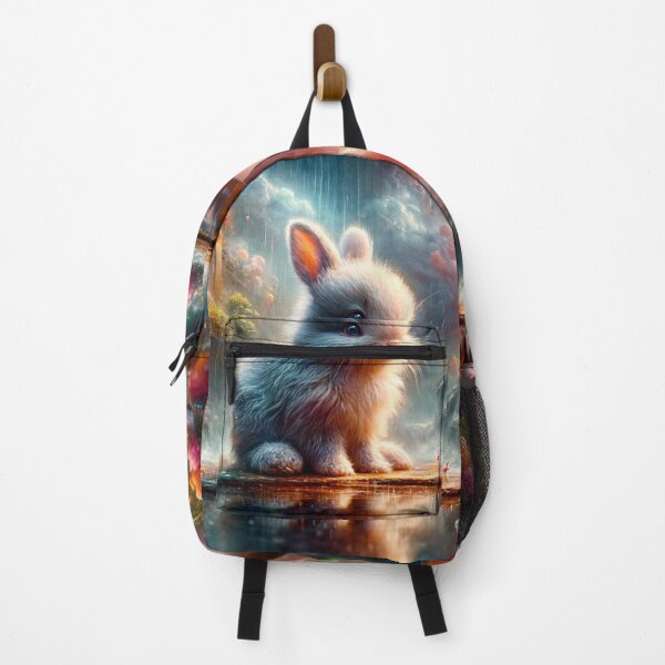 Item preview, Big Baby Bunny Getting Wet in the Rain designed and sold by M-Y-A-R-T-.