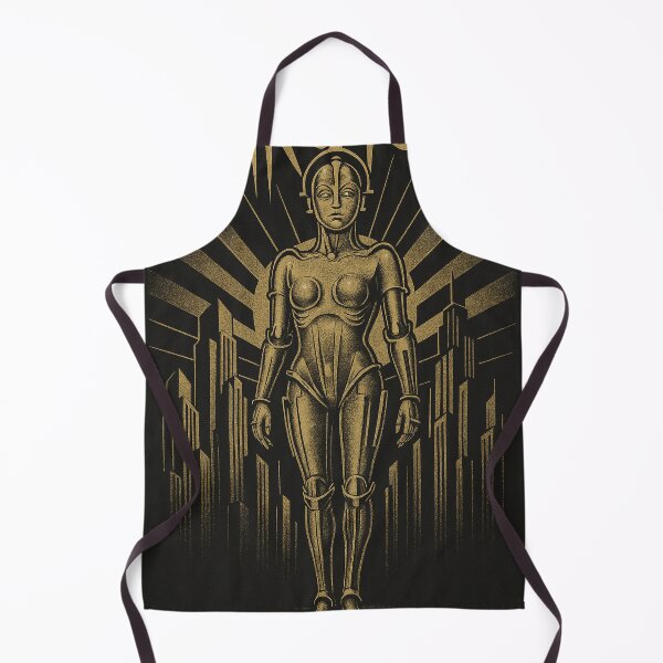 Item preview, Metropolis Maschinenmensch – Iconic Art Deco Robot Design designed and sold by CineVault.