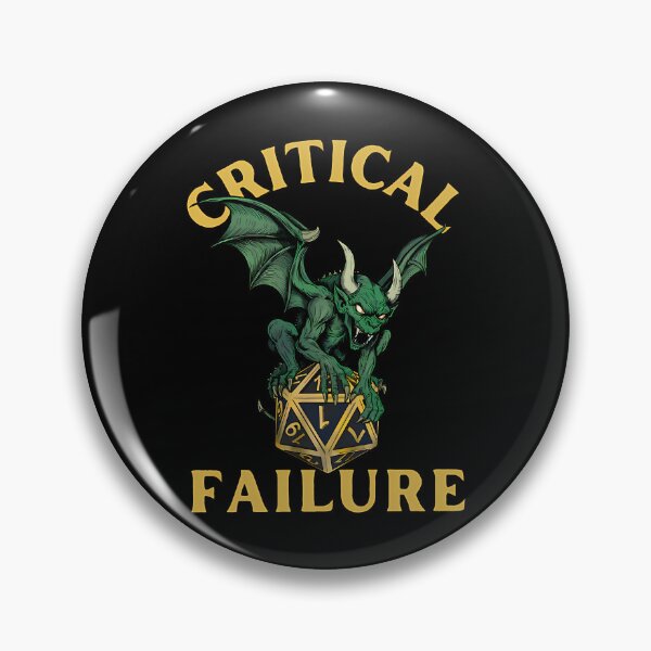 Item preview, Critical Failure Illustration designed and sold by KaiaGoodwin.