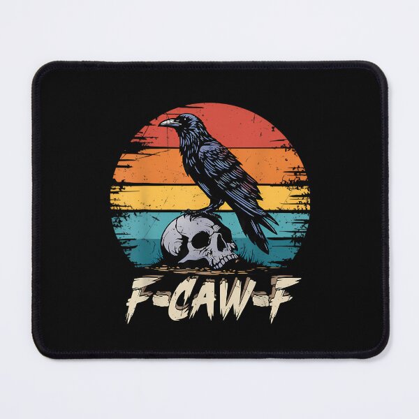 Item preview, Humor F-Caw-F Gothic Funny Crow designed and sold by RashadBensonSt.