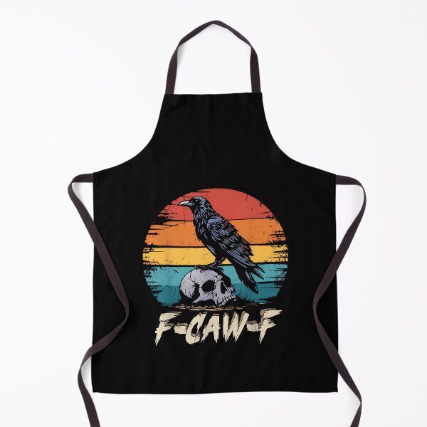 Item preview, Humor F-Caw-F Gothic Funny Crow designed and sold by RashadBensonSt.