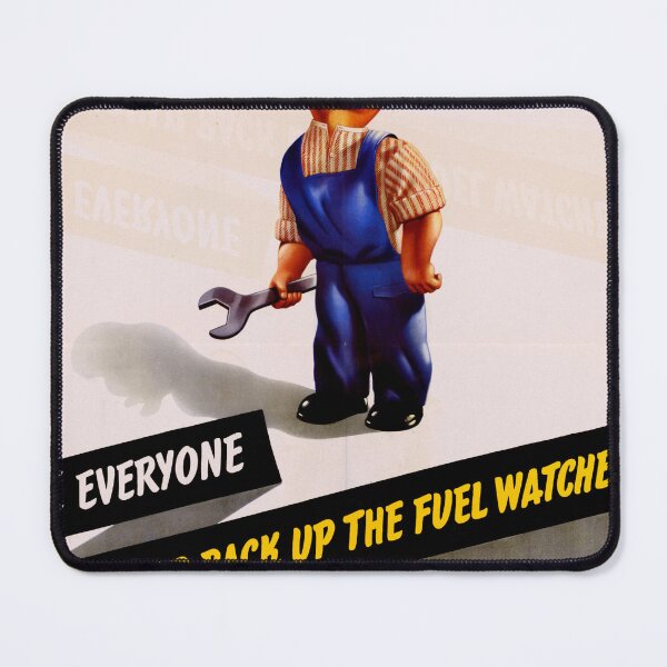 Item preview, Vintage WWII Propaganda Poster | UK Ministry of Fuel & Power Art | Save Fuel for War Effort | Energy Conservation Decor designed and sold by artofuniverse.