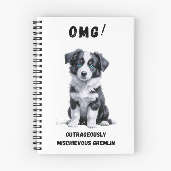 Item preview, BORDER COLLIE Puppy OMG! designed and sold by AussieConcepts.