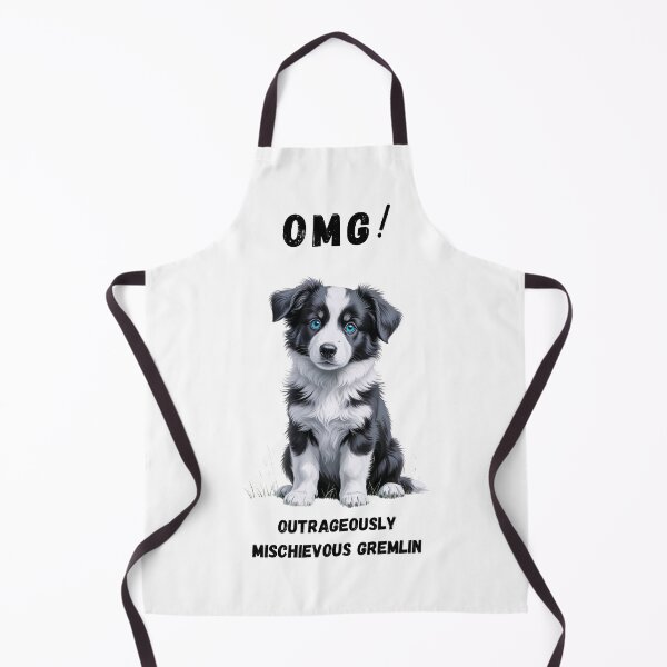 Item preview, BORDER COLLIE Puppy OMG! designed and sold by AussieConcepts.