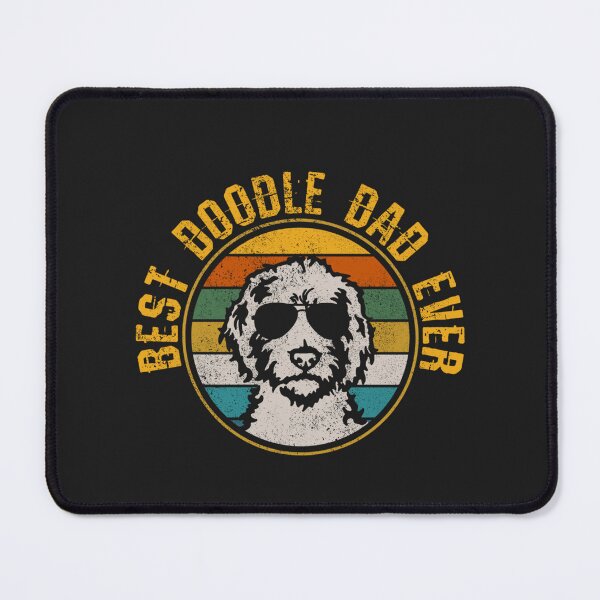 Item preview, Best Doodle Dad Ever - Vintage Dog Golden Doodle  designed and sold by CleoJames.