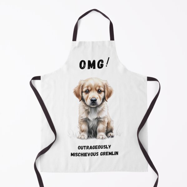 Item preview, GOLDEN RETRIEVER Puppy OMG! designed and sold by AussieConcepts.