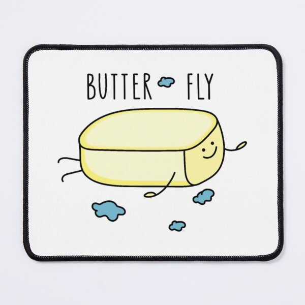 Item preview, Funny flying butter designed and sold by gianpavam.