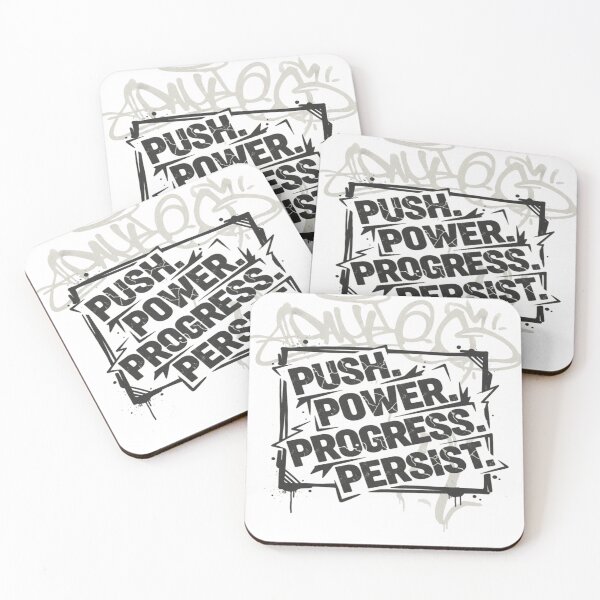 Item preview, Empujar. Poder. Progresar. Persistir. designed and sold by zakarov27.
