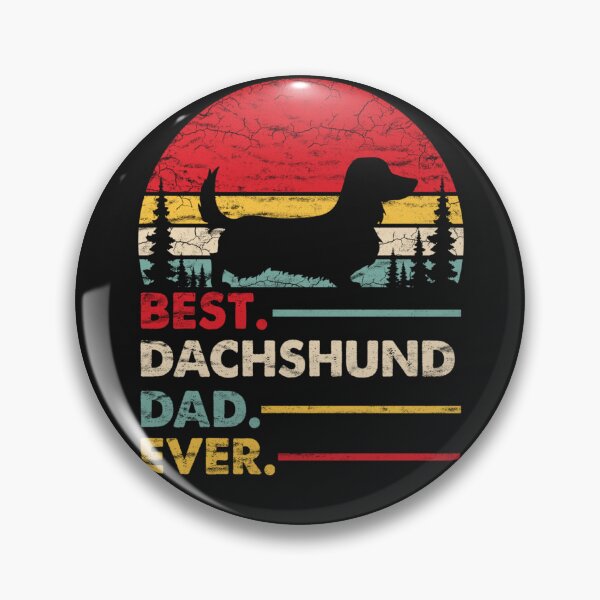 Item preview, Dachshund Long Haired Best Dad Ever  designed and sold by CleoJames.