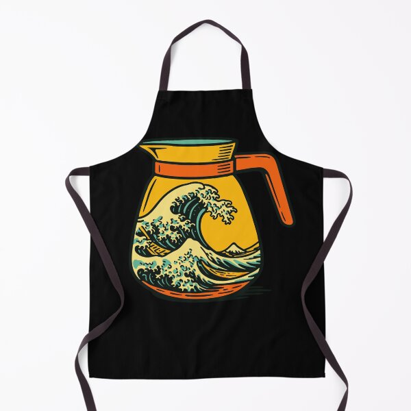 Item preview, Japan Coffee Wave Art Coffee Lover Design designed and sold by LuminOrb.