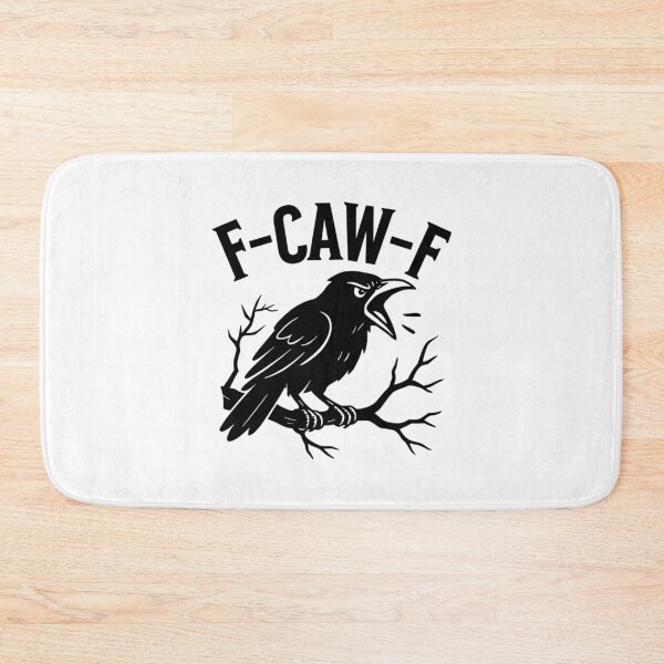 Item preview, Humor F-Caw-F Crow Funny Gothic designed and sold by RashadBensonSt.