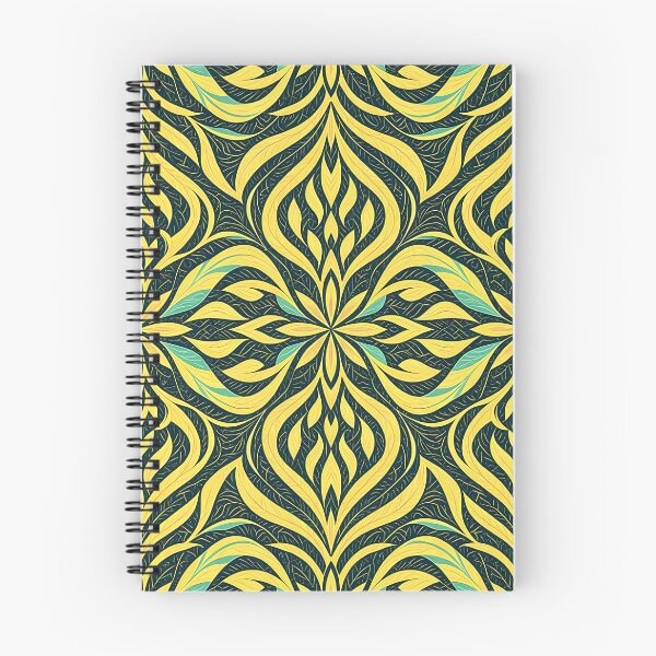 Item preview, Green, Flowers & Leaves, Abstract Artistic Stylize, Symmetrical Repeated Texture Pattern (image size 8320x12480) designed and sold by Digital-Davinci.