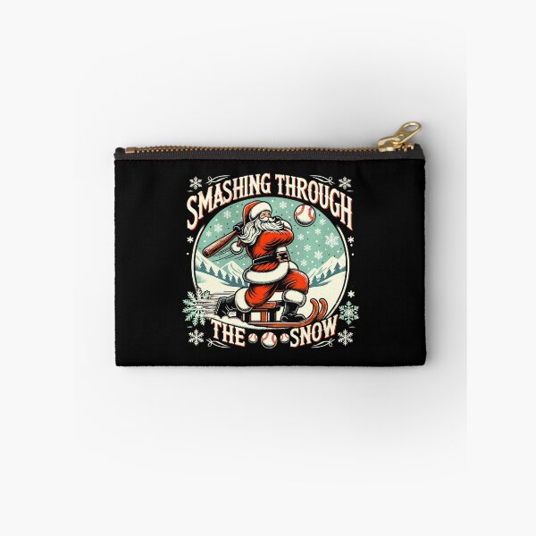 Item preview, Baseball Player Christmas Santa Smashing Through The Snow T-Shirt 190 designed and sold by LoriaVasques.