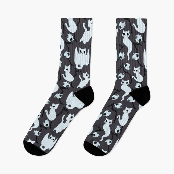 Item preview, Ghost Cats (Grey) designed and sold by Hailey Suits.