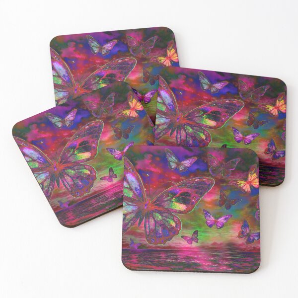 Item preview, Flying butterflies over water designed and sold by Sigtrix.