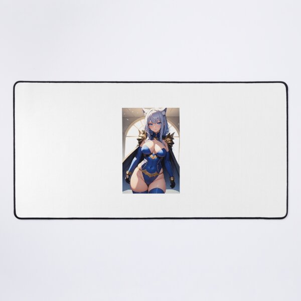 Item preview, Fantasy Cat-Warrior Anime Art designed and sold by iloveanimechibi.