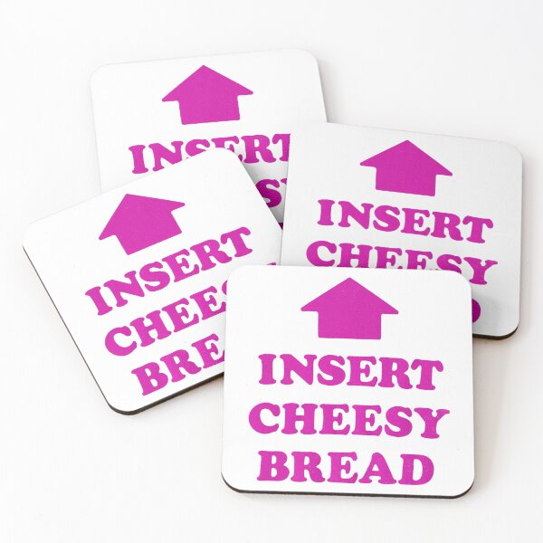 Item preview, Pink Insert Cheesy Bread designed and sold by StickerForm.