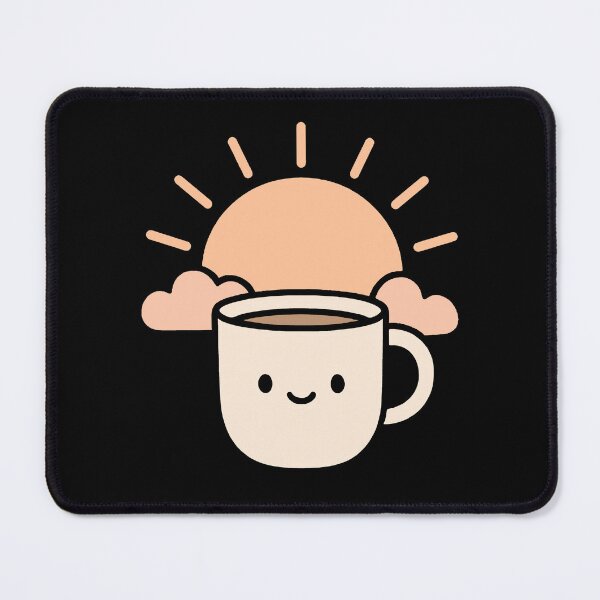 Item preview, Cute Coffee Sunrise Morning Smile Design designed and sold by LuminOrb.