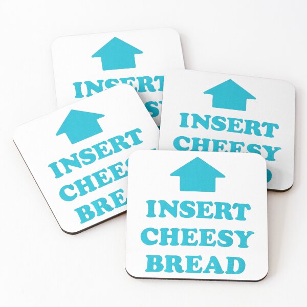 Item preview, Light Blue Insert Cheesy Bread designed and sold by StickerForm.