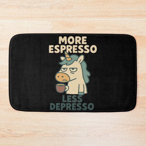 Item preview, More Espresso Less Depresso Coffee Lovers designed and sold by LuminOrb.