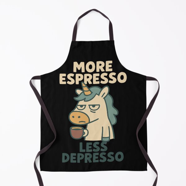 Item preview, More Espresso Less Depresso Coffee Lovers designed and sold by LuminOrb.
