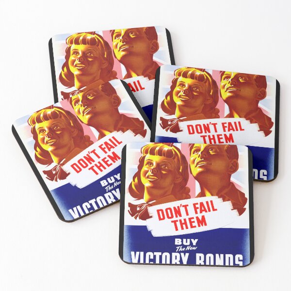 Item preview, Vintage WWII Propaganda Poster | Buy Victory Bonds Art | Union Jack & Children | Patriotic Retro Wall Decor | Hopeful Home Art designed and sold by artofuniverse.