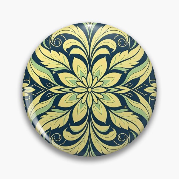 Item preview, Green, Flowers & Leaves, Abstract Artistic Stylize, Symmetrical Repeated Texture Pattern (image size 8320x12480) designed and sold by Digital-Davinci.