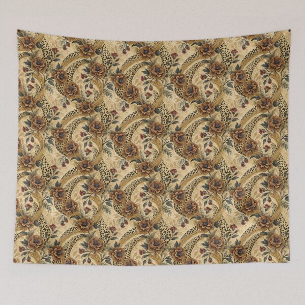 Item preview, Elegant and chic autumnal animal pattern designed and sold by Merrylands Artshop.