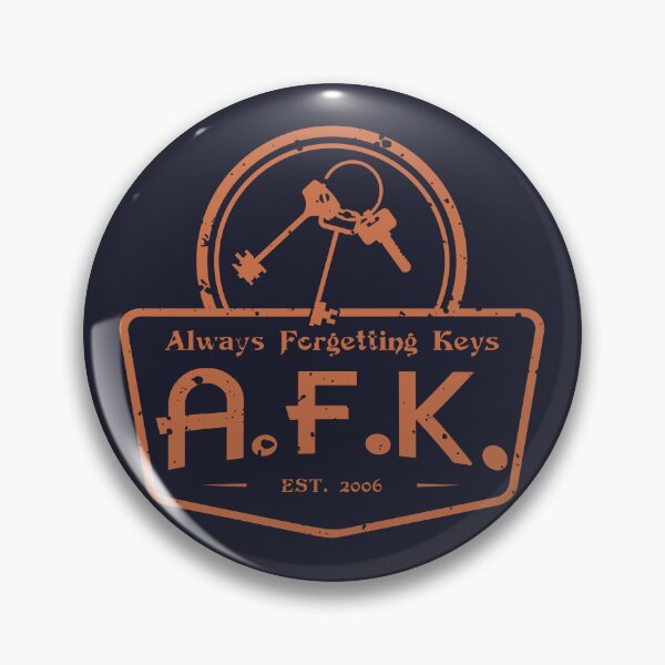 Item preview, A.F.K. – Always Forgetting Keys designed and sold by Milena R..