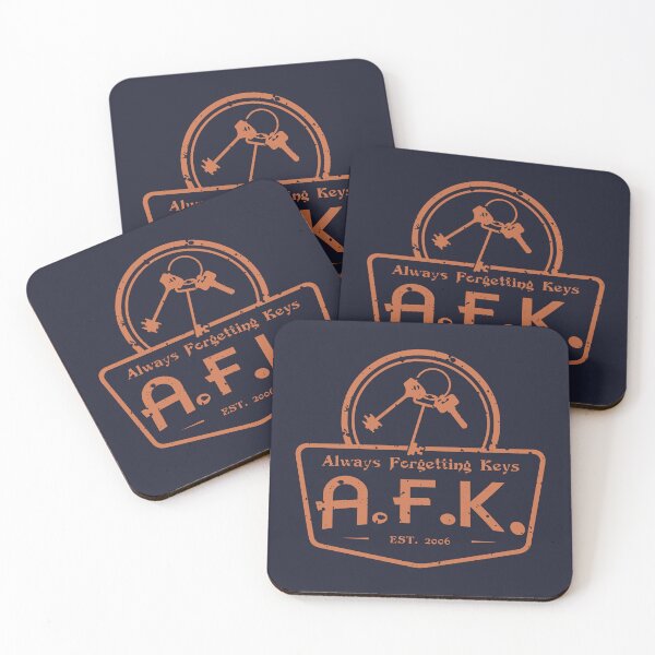 Item preview, A.F.K. – Always Forgetting Keys designed and sold by Milena R..