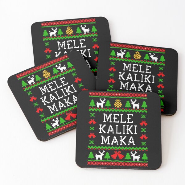 Item preview, Mele Kaliki Maka - Ugly Christmas Sweater Style designed and sold by ZorraZaid.