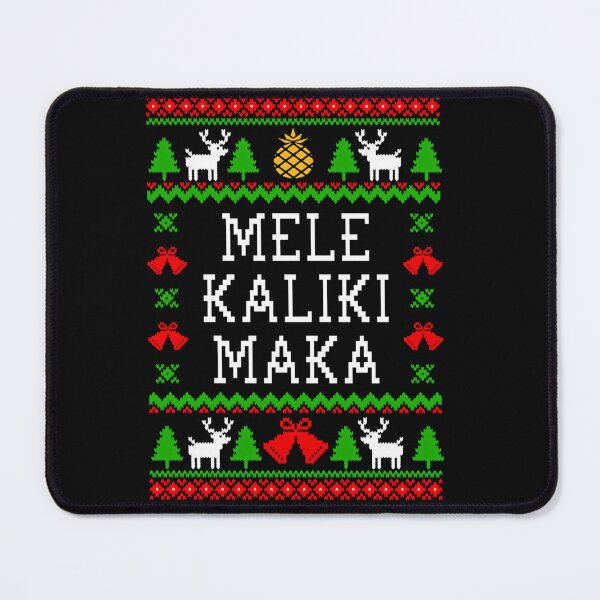 Item preview, Mele Kaliki Maka - Ugly Christmas Sweater Style designed and sold by ZorraZaid.
