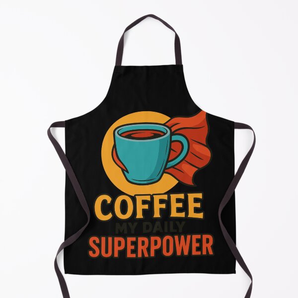 Item preview, Coffee My Daily Superpower Cute Coffee Lovers designed and sold by LuminOrb.
