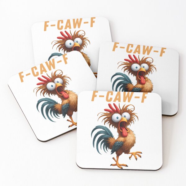 Item preview, F-Caw-F Gothic Crow Humor Funny designed and sold by RashadBensonSt.