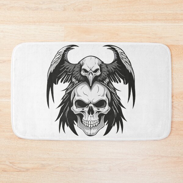 Item preview, skull and raven designed and sold by samandale.