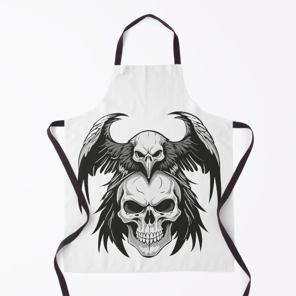 Item preview, skull and raven designed and sold by samandale.